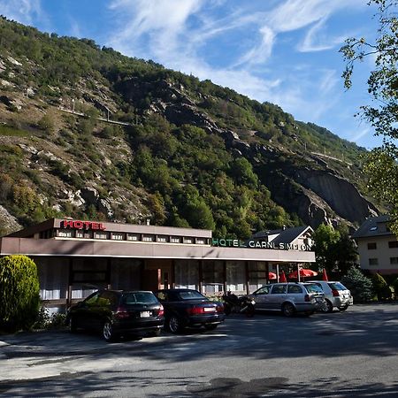 Hotel Garni Simplon Brigerbad Bagian luar foto