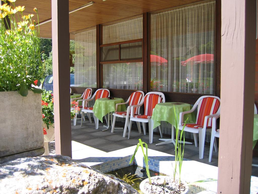 Hotel Garni Simplon Brigerbad Bagian luar foto